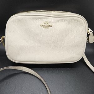 Coach cream crossbody